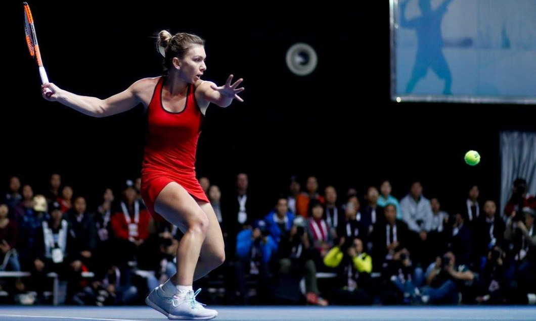 Simona Halep in sala