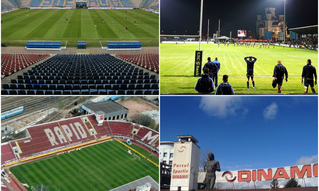 stadioane ghencea, rapid, dinamo, arcul de triumf