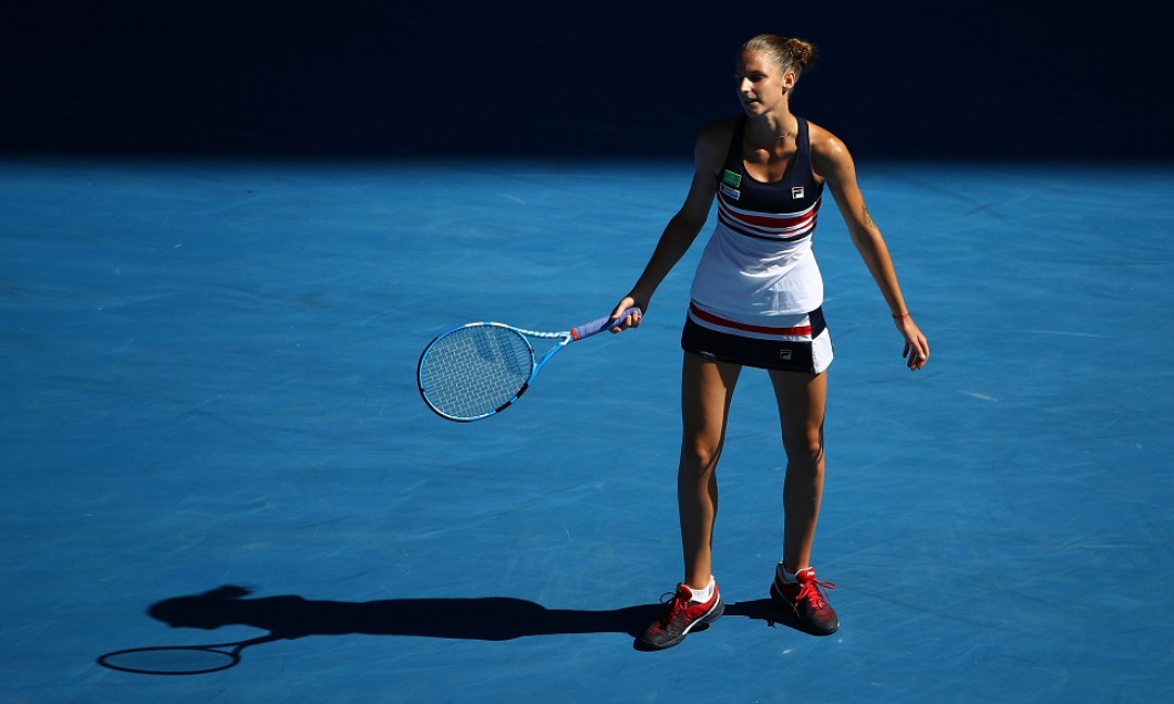 pliskova halep melbourne 2018