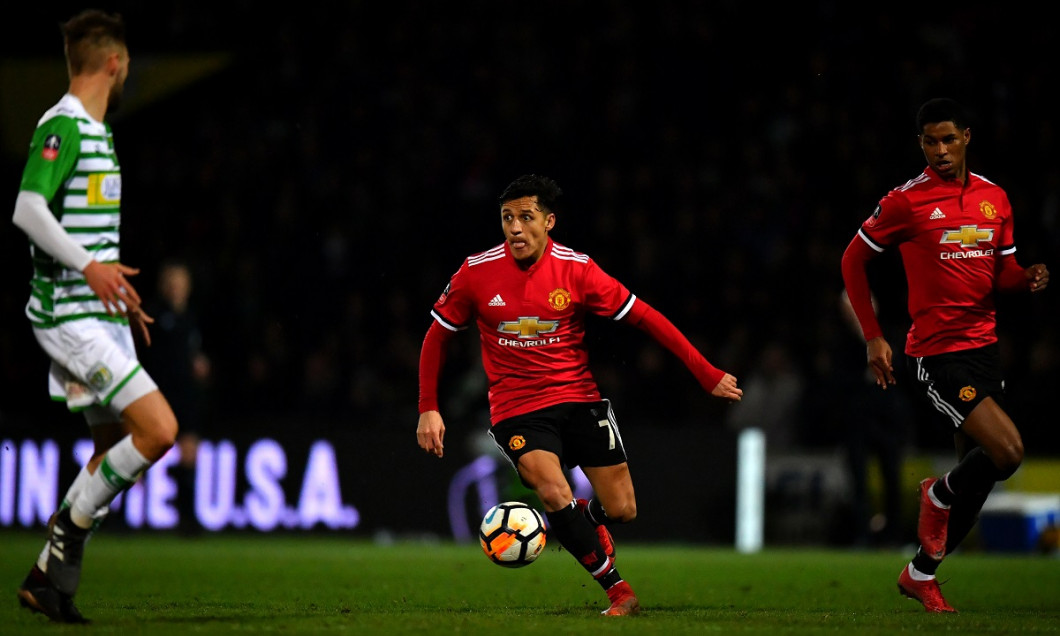 Alexis Sanchez debut Manchester United