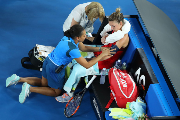 time-out medical halep
