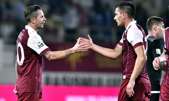 Ciprian Deac CFR Cluj victorie hat-trick