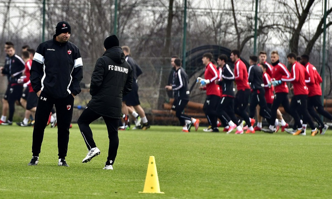 FOTBAL:ANTRENAMENT DINAMO BUCURESTI (8.01.2018)