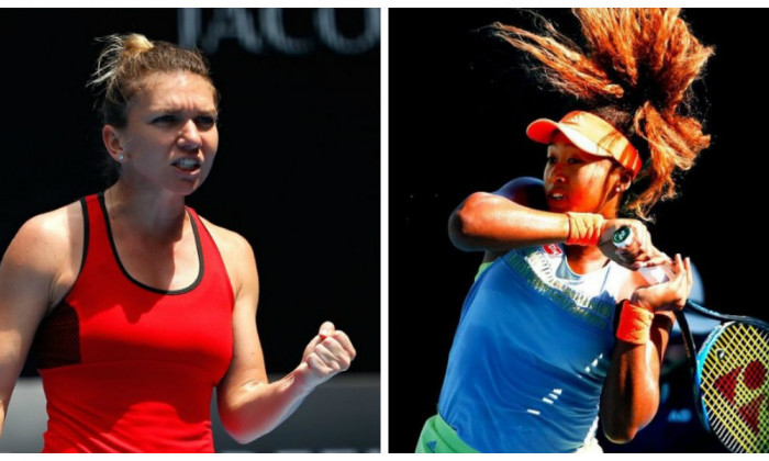 collage Halep Osaka