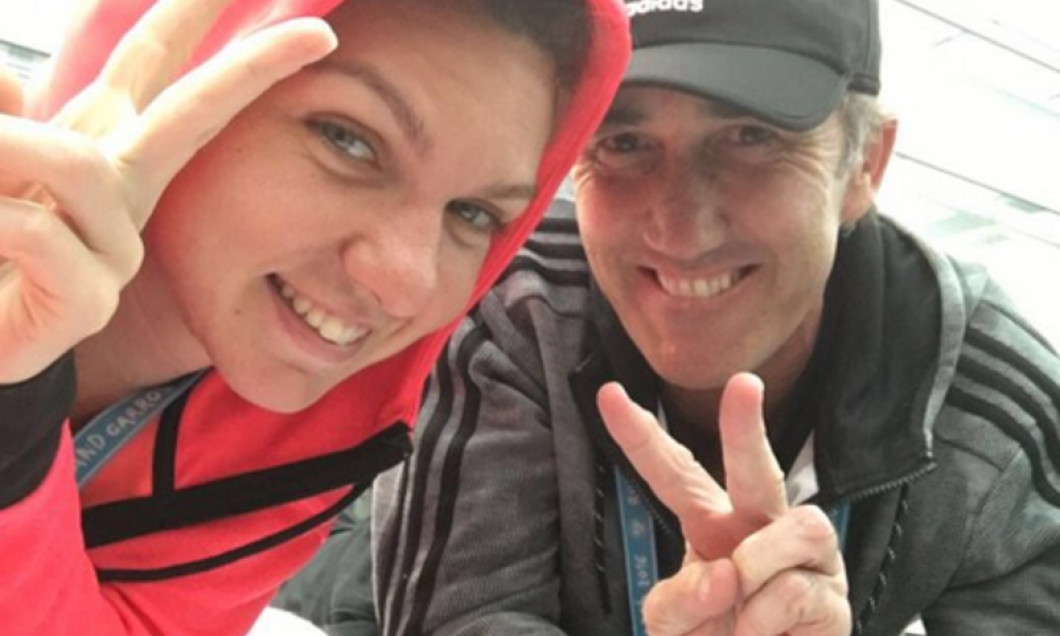 simona halep si darren cahill