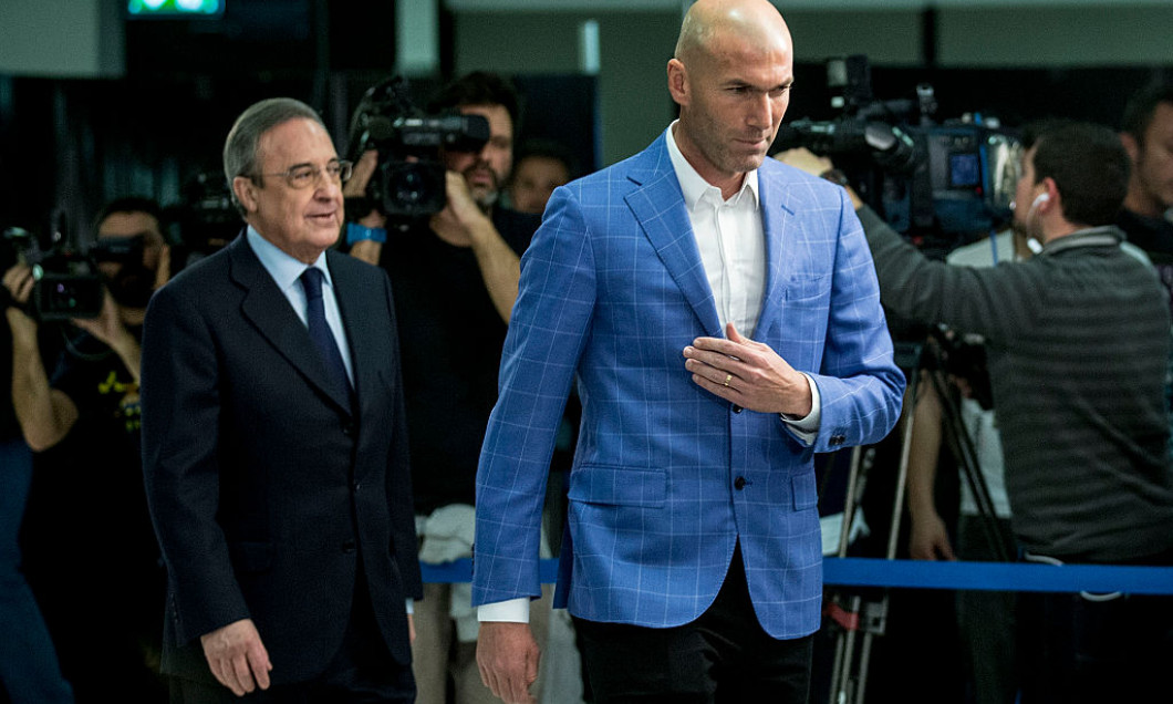 Zinedine Zidane și Florentino Perez