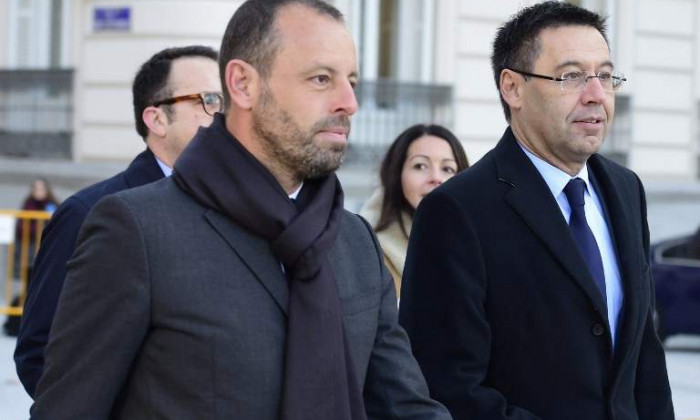 Sandro Rosell, fostul pre;edinte al Barcelonei