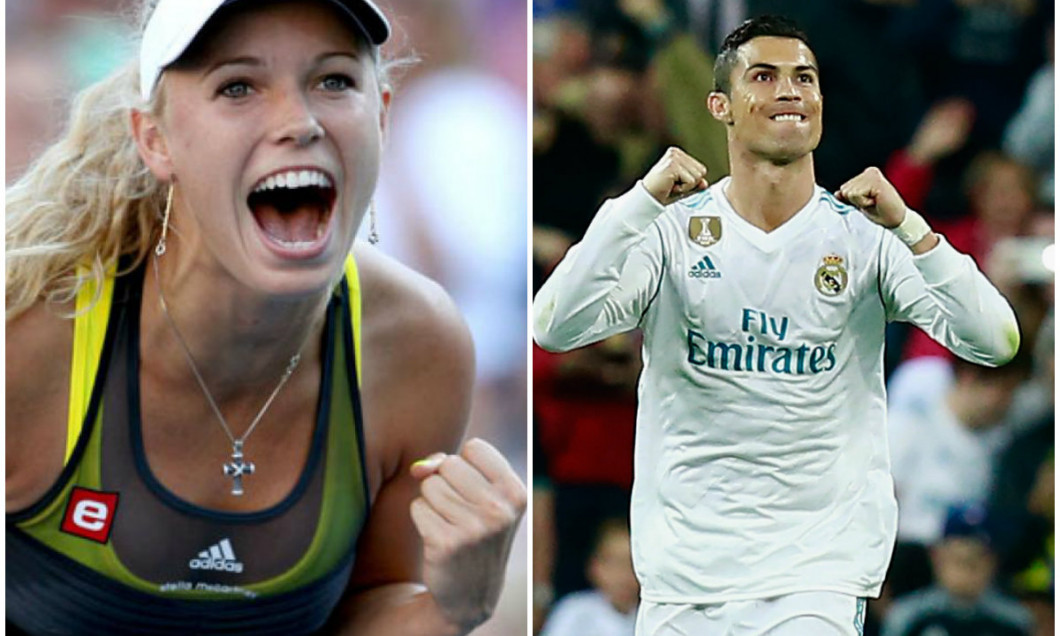 wozniacki ronaldo