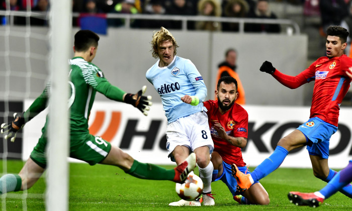 FOTBAL:FC STEAUA BUCURESTI-SS LAZIO ROMA, LIGA EUROPA (15.02.2018)