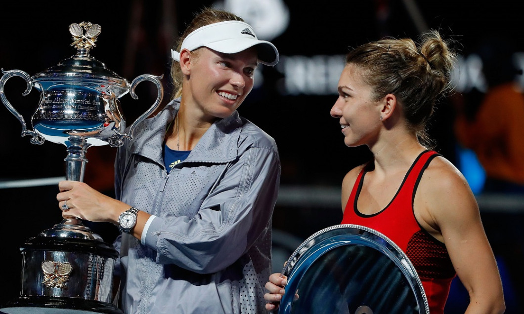 wozniacki halep