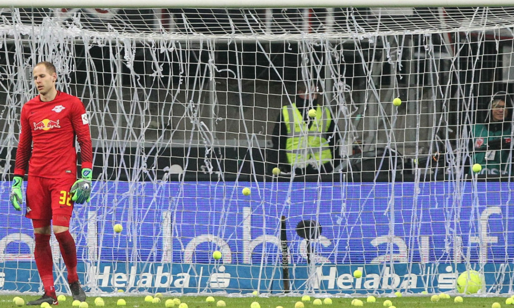 Protest inedit la Eintracht - Leipzig