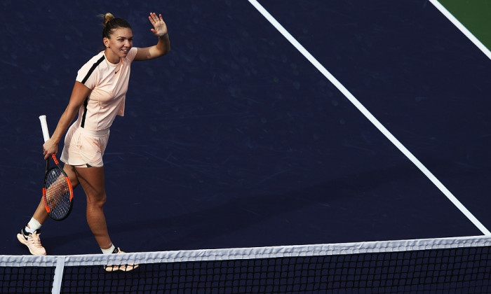 halep lider mondial indian wells