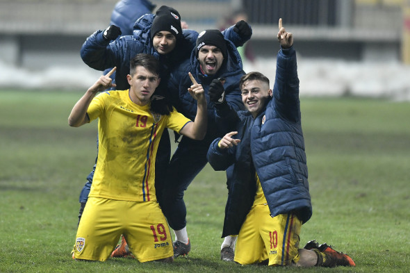FOTBAL:ROMANIA U19-SUEDIA U19, TURNEUL DE ELITA (24.03.2018)