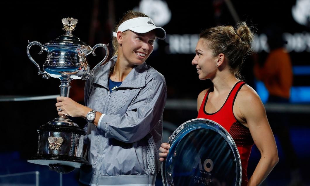 wozniacki halep