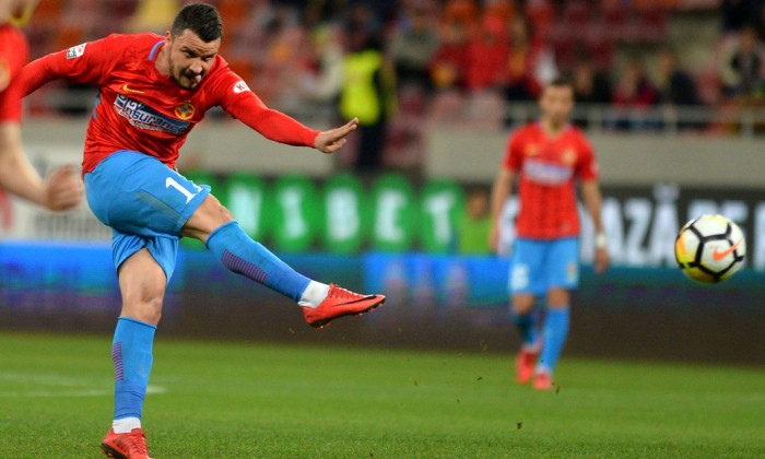 FOTBAL:FC STEAUA BUCURESTI-CSM POLITEHNICA IASI, PLAY OFF LIGA 1 BETANO (1.04.2018)