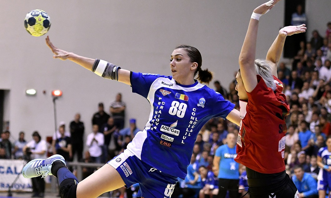 HANDBAL FEMININ:SCM UNIVERSITATEA CRAIOVA-HF VS KASTAMONU BELEDIYESI GSK, CUPA EHF (14.04.2018)