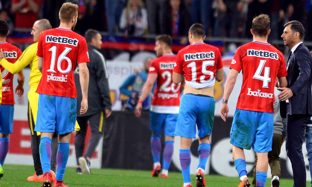 FOTBAL:FC STEAUA BUCURESTI-CS UNIVERSITATEA CRAIOVA, PLAY OFF LIGA 1 BETANO (9.04.2018)