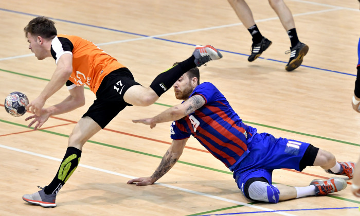 HANDBAL MASCULIN:STEAUA BUCURESTI-CS MINAUR BAIA MARE,PLAY OFF LIGA ZIMBRILOR (15.04.2018)