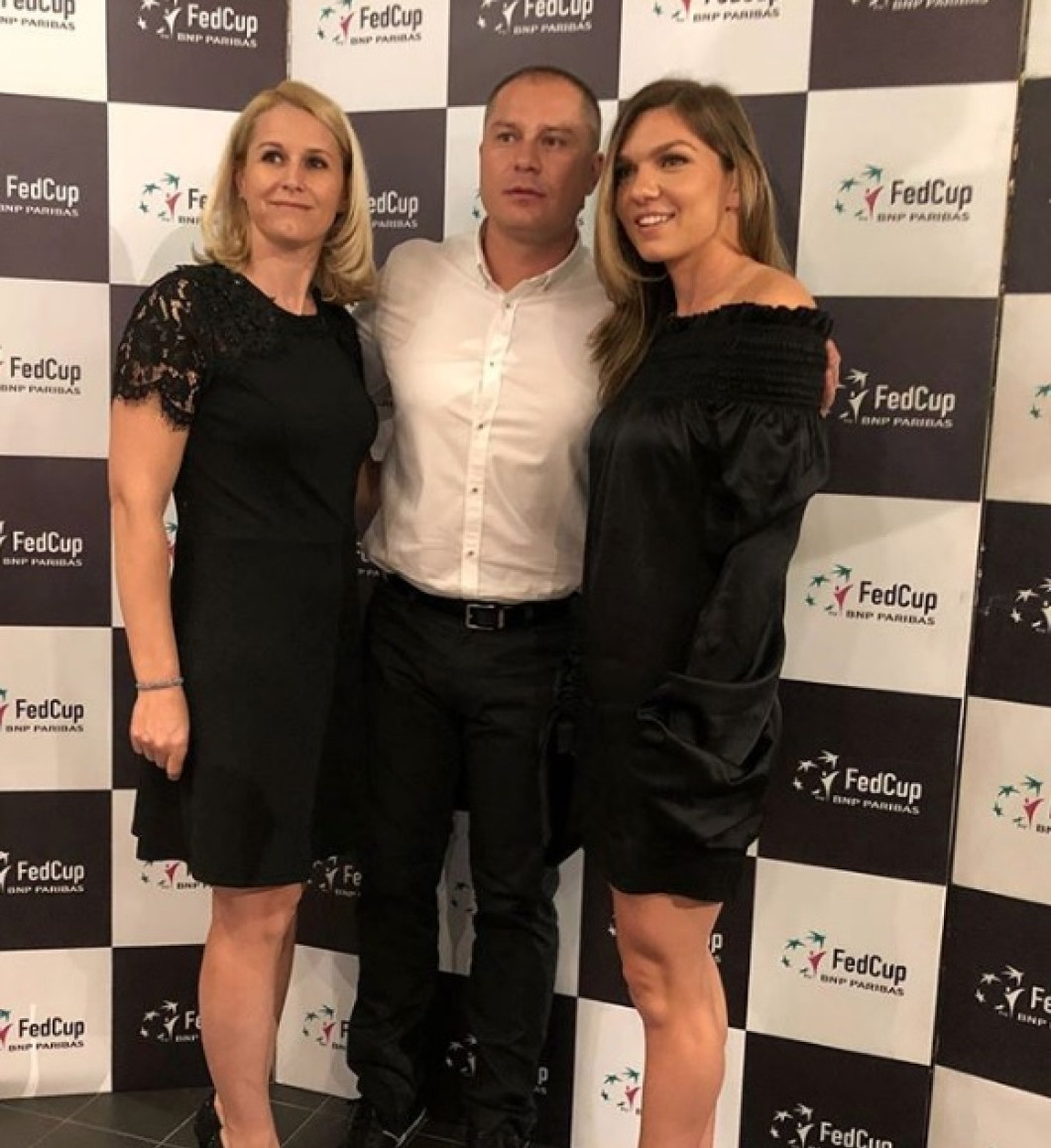 Simona Halep - dineu oficial Fed Cup 4