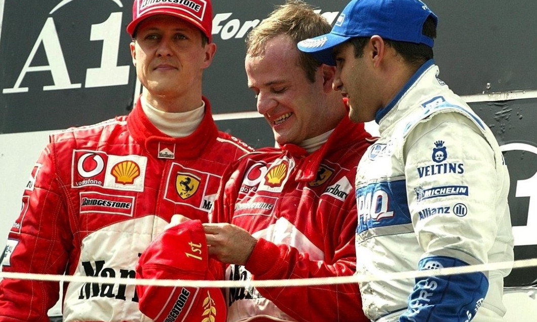 Schumacher, Barrichello și Montoya, în 2012
