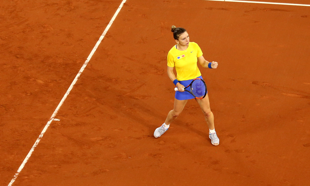 TENIS: SIMONA HALEP VS VIKTORIJA GOLUBIC, FED CUP ROMANIA - ELVE