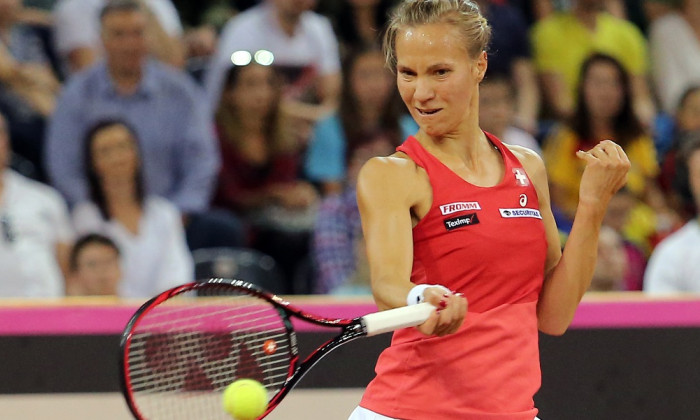TENIS: SIMONA HALEP VS VIKTORIJA GOLUBIC, FED CUP ROMANIA - ELVE