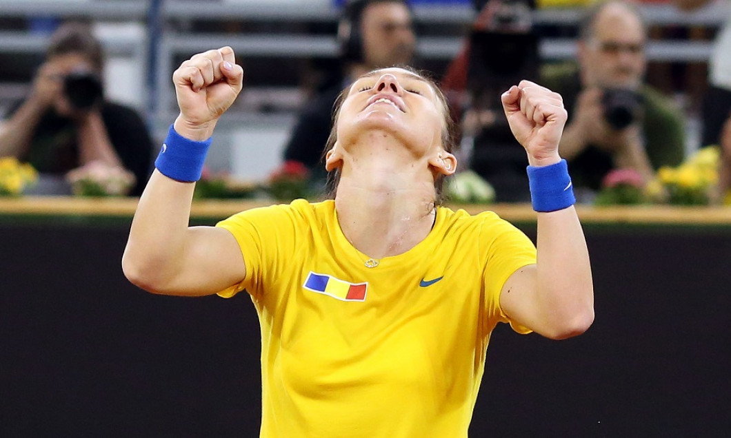 TENIS: SIMONA HALEP VS VIKTORIJA GOLUBIC, FED CUP ROMANIA - ELVE