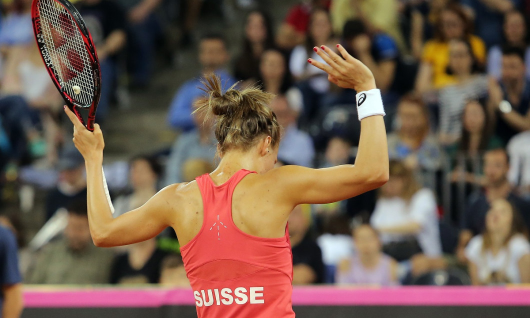 TENIS: SIMONA HALEP VS VIKTORIJA GOLUBIC, FED CUP ROMANIA - ELVE