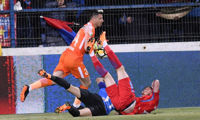 FOTBAL:FC VIITORUL-FC STEAUA BUCURESTI, PLAY OFF LIGA 1 BETANO (21.04.2018)