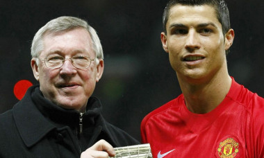 Sir Alex Ferguson și Cristiano Ronaldo