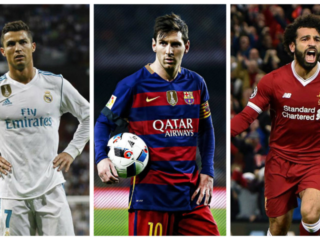 Balonul de Aur 2018: Ronaldo vs. Messi vs. Salah! Primii doi se luptă azi în El Clasico Balonul de Aur 2018: Ronaldo vs. Messi vs. Salah! Primii doi se luptă azi în El Clasico