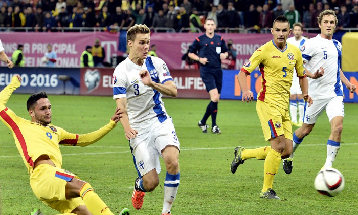 FOTBAL:ROMANIA-FINLANDA, PRELIMINARIILE CE 2016 (8.10.2015)