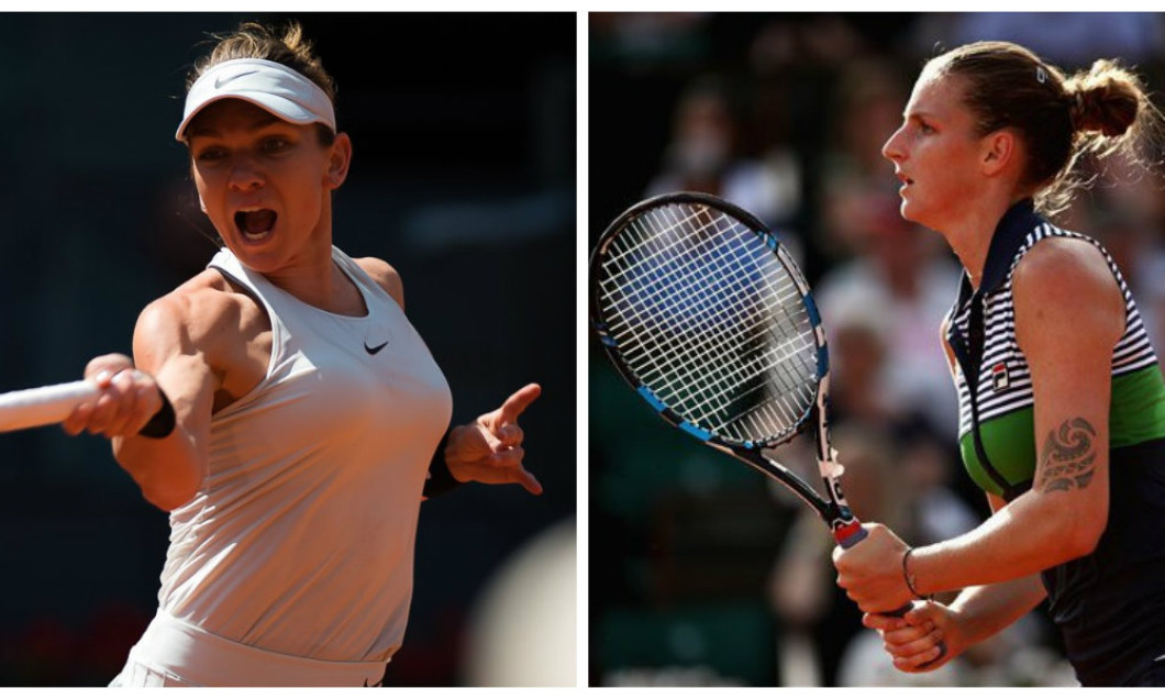 collage Halep Pliskova