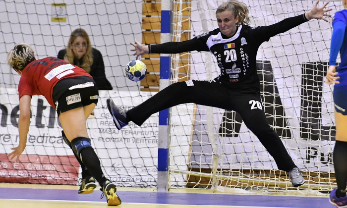 HANDBAL FEMININ:SCM UNIVERSITATEA CRAIOVA-HF VS KASTAMONU BELEDIYESI GSK, CUPA EHF (14.04.2018)