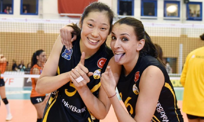Zhu Ting volei