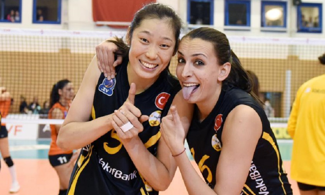 Zhu Ting volei