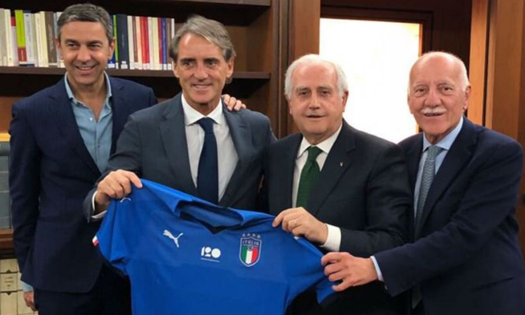 Mancini selectioner Italia oficial