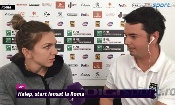 halep wta roma