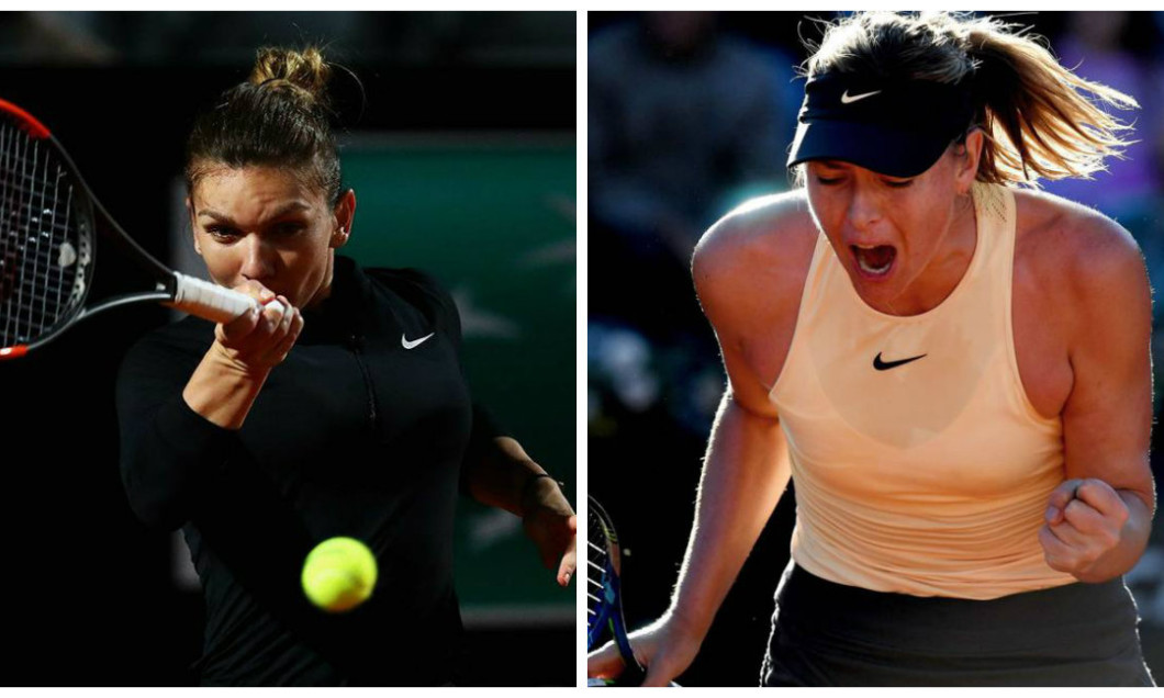 Halep si Sharapova Roma