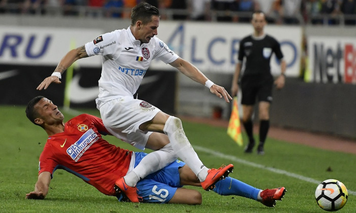 FOTBAL: FC STEAUA BUCURESTI - CFR CLUJ, PLAY OFF LIGA 1 BETANO (