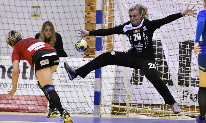 HANDBAL FEMININ:SCM UNIVERSITATEA CRAIOVA-HF VS KASTAMONU BELEDIYESI GSK, CUPA EHF (14.04.2018)