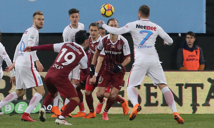 FOTBAL: CFR 1907 CLUJ - STEAUA BUCURESTI, PLAY OFF LIGA 1 BETANO