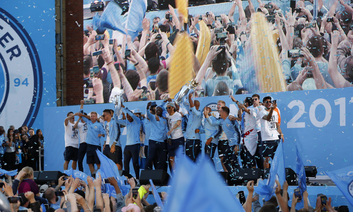 Manchester City Trophy Parade