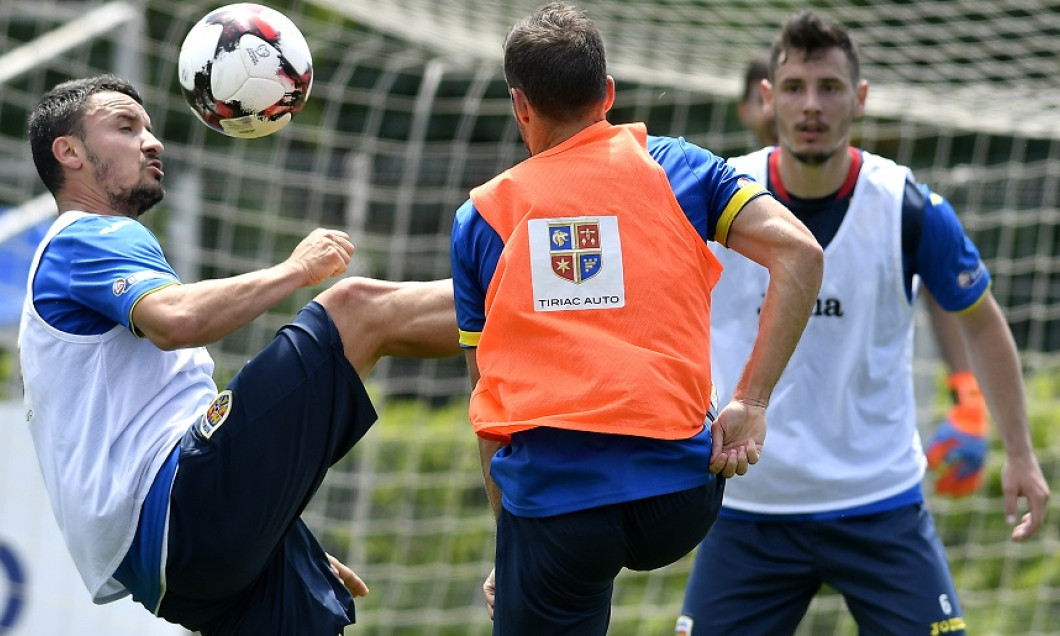 FOTBAL:ANTRENAMENT ROMANIA INAINTEA MECIULUI CU FINLANDA (1.06.2018)