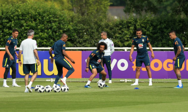 Brazil Training And Press Conference