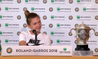 Halep conferinta dupa finala RG