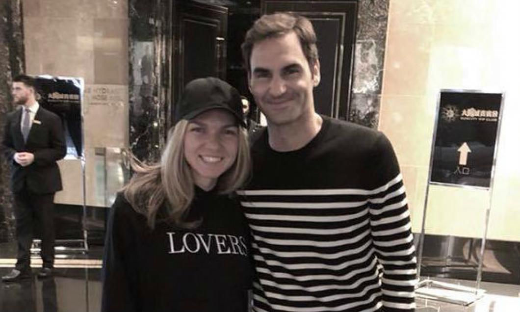 Simona Halep, mesaj special pentru Roger Federer: Sunt recunoscătoare că am jucat în aceeași epocă cu el