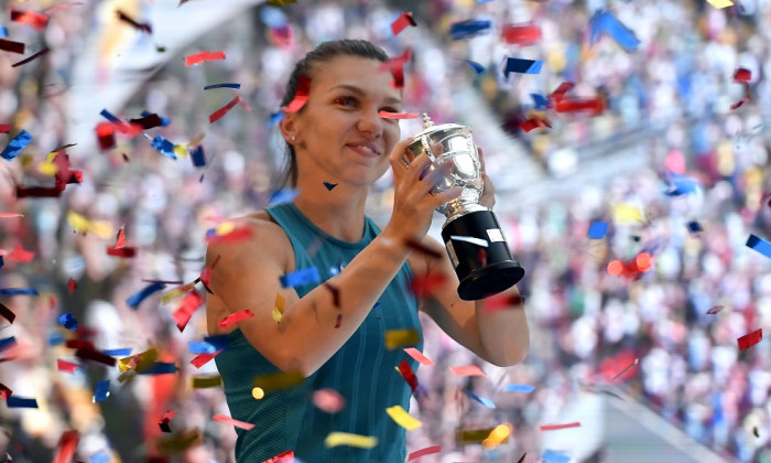 TENIS FEMININ:SIMONA HALEP PE ARENA NATIONALA (11.06.2018)