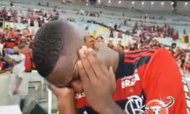 Despărțire în lacrimi pentru Vinicius Junior! A plâns la ultima sa partidă pentru Flamengo