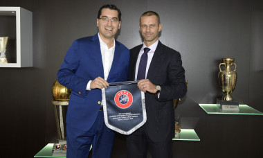 UEFA President Aleksander Ceferin Receives NA Presidents